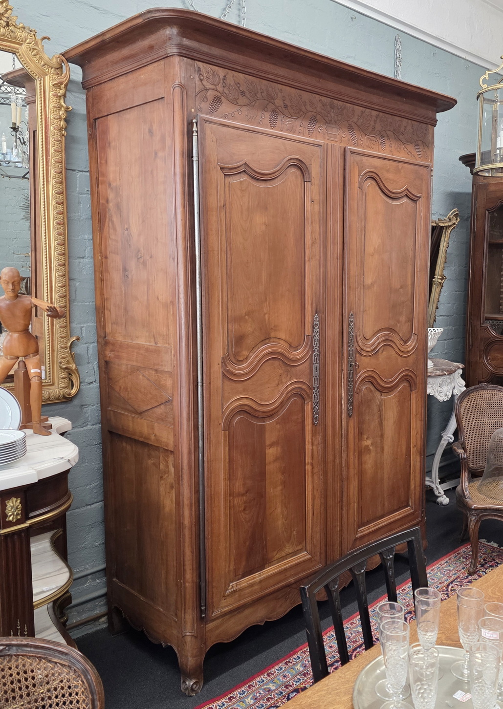 A fine Normandy 'Armoire de Mariage' A fine Normandy 'Armoire de Mariage'